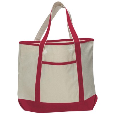 Q-Tees of California® Large Canvas Deluxe Tote