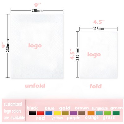 2-Ply Square Beverage Luxury Napkin