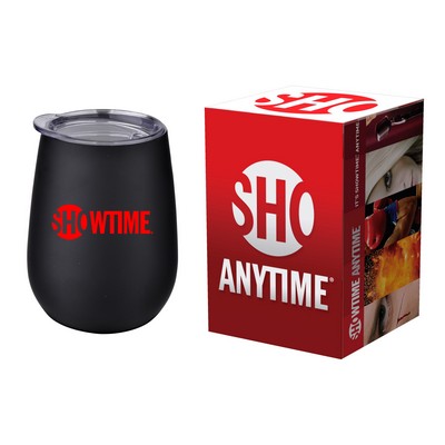 10 oz Stemless Wine Glass Economy Gift Box Set