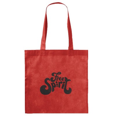 RPET Full Color 80 GSM PP Laminated Non-Woven Tote Bag -