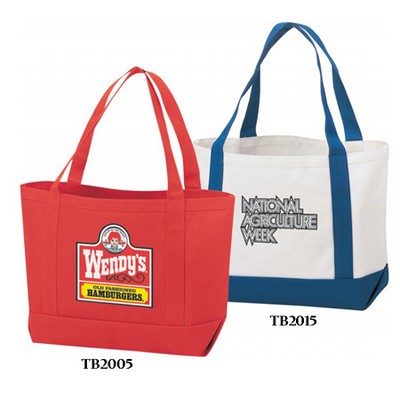 13 Oz. Canvas Tote Bag w/ Gusset & 22" Handle