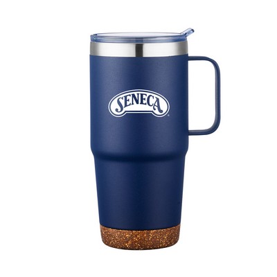 24 Oz. Johnson Travel Mug w/Cork Bottom
