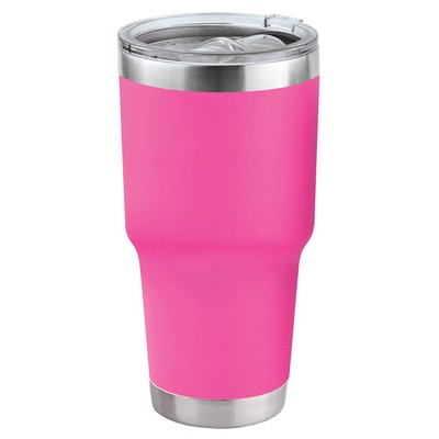 30 Oz. Pink Tahoe Travel Tumbler