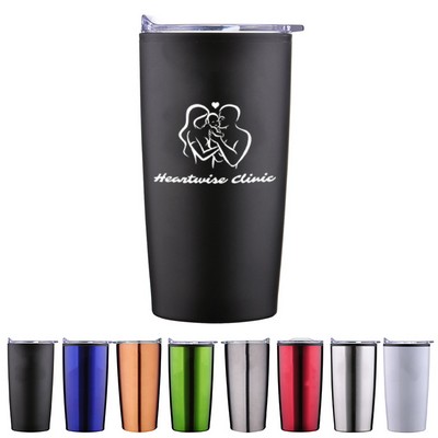 20 oz Economy Stainless Steel Tumbler With Plastic PP Liner