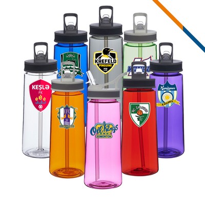 Cader Plastic Water Bottle - 22 OZ.