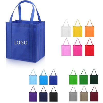 Non-Woven Grocery Tote Bag With Bottom Insert