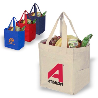 10" Gusset Eco Grocery Tote