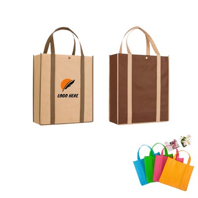 13"x15"x5.1" Non-Woven Market Tote