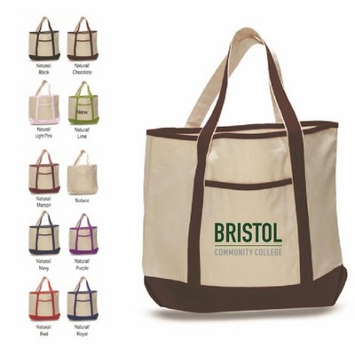 Large Canvas Deluxe Tote Bag